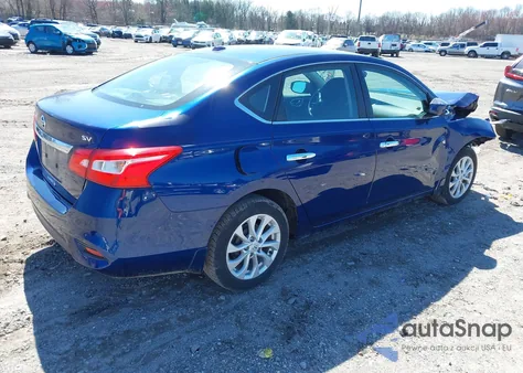 2018 Nissan Sentra Sv из США, поврежденный, VIN 3N1AB7AP3JY223582